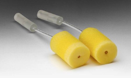 3M Test Ear Plugs 3M™ E-A-R™ Classic™ Cordless One Size Fits Most Yellow - Case of 50 - 393-2003-50-CS