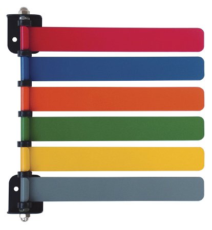 Omnimed Exam Room Signal Flag Wall Mount 6 Flag 4 Inch - Each - 291716-EA
