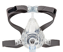 Vyaire Medical CPAP Mask AirLife® NIV Full Face Style Adult Medium 4-Point Hook and Loop Head Strap - Case of 10 - NIV041M-CS