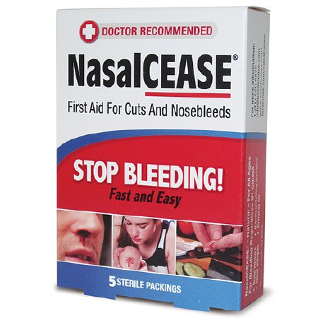 Carencease Healthcare LLC Nosebleed Treatment NasalCEASE® 5 per Pack Sterile - Case of 180 - CAT:NAS-5-CS