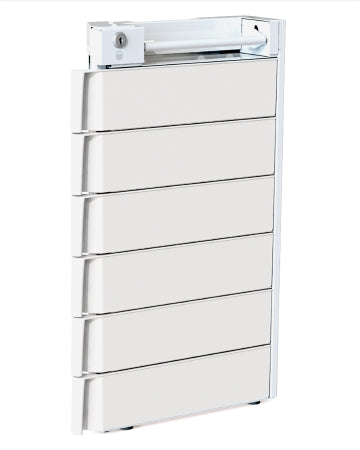 CareDirect LLC Medicine Cassette Medserve Steel / Aluminum / Plastic Single / Keyed - Each - 1702044-EA