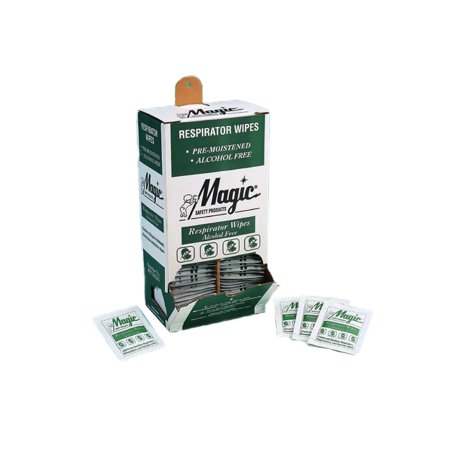 Braco Manufacturing Magic™ Surface Disinfectant Premoistened Manual Pull Wipe 100 Count Individual Packet NonSterile - Case of 1000 - ST100DN-CS