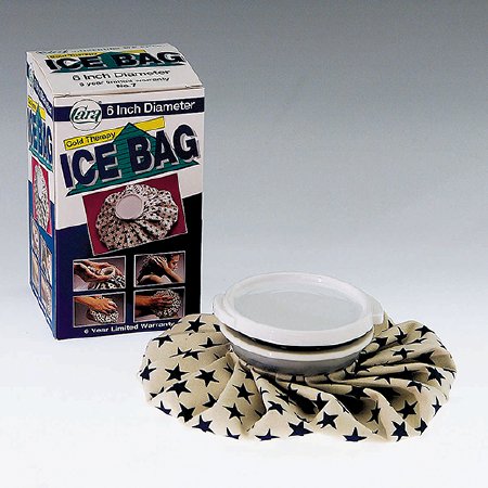 Cara Inc English Style Ice Bag Cara® General Purpose One Size Fits Most 6 Inch Diameter Fabric / Rubber Reusable - Each - 03805600075-EA