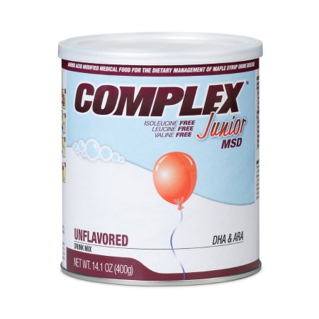 Nutricia North America Oral Supplement Complex MSD® Junior Unflavored Powder 400 Gram Can - Case of 4 - 120911-CS