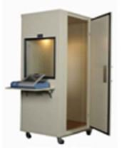Ambco Electronics Audiometric Booth Eckel PreWired Electrical 36 X 36 X 68 Inch For use with Audiometer - Each - AB-4240-EA