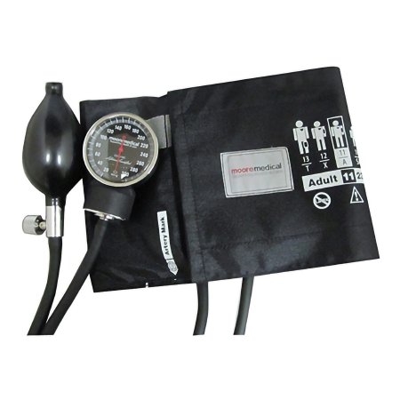 McKesson Aneroid Sphygmomanometer Unit McKesson Premium Adult Nylon 23 - 40 cm Pocket Aneroid - Case of 12 - 768-11ABKMM-CS