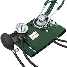 McKesson Reusable Aneroid / Stethoscope Set McKesson Brand 23 to 33 cm Adult Cuff Dual Head Spraque Stethoscope Pocket Aneroid - Case of 12 - 768-641-11ADGMM-CS