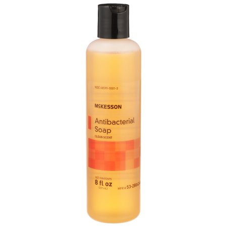 McKesson Antibacterial Soap McKesson Liquid 8 oz. Bottle Clean Scent - Each - 53-28063-8-EA