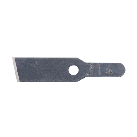 McKesson Chisel Blade McKesson Number 314 0.40 mm High Carbon Steel Sterile 37 mm Length - Box of 12 - MMC#314-BX
