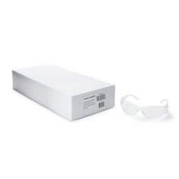 Pyramex Safety Glasses Fastrac Anti-scratch Coating Clear Tint Polycarbonate Lens Clear Frame Over Ear One Size Fits Most - Case of 12 - S1410S-CS