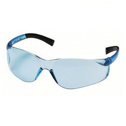Pyramex Safety Glasses Ztec Wraparound Anti-scratch Coating Blue Tint Polycarbonate Lens Blue Frame Over Ear One Size Fits Most - Case of 12 - S2560S-CS