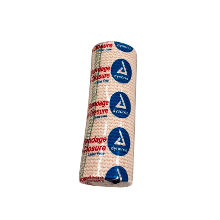 Dynarex Elastic Bandage 6 Inch X 5 Yard Hook and Loop Closure Tan NonSterile Standard Compression - Case of 50 - 3661-CS