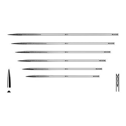 Sklar Triangular Point Suture Needle Sklar's®Keith abdominal Needle 2-3/4 Inch Length Keith Type Size 2 Needle Single Use - Pack of 12 - 93-1714-02-PK