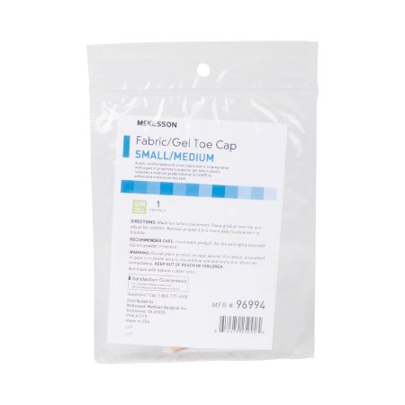 McKesson Toe Cap McKesson Small / Medium Pull-On Toe - Each - 96994-EA