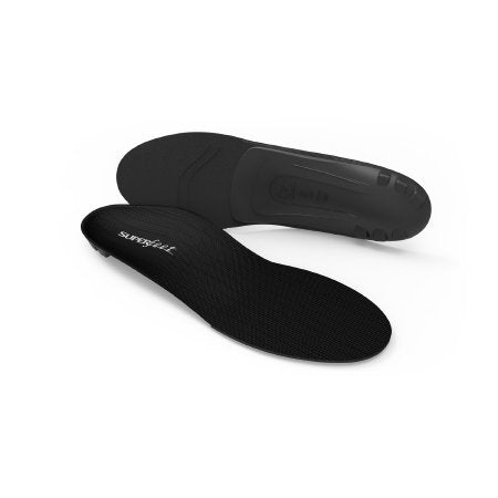 Superfeet Superfeet® Insole Size F Foam Black Male 11-1/2 to 13 - Pair - 3412-PR