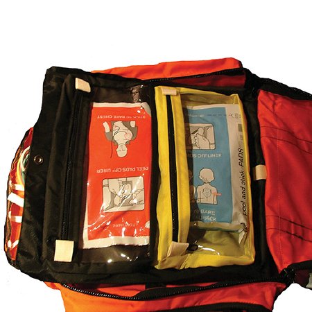Thomas Transport Packs / EMS Emergency Bag Aeromed Pack Orange 11 X 12 X 5 Inch - Each - TT890-EA