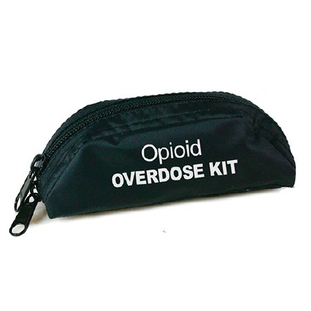 Fleming Industries Opiod Overdose Bag 1000 Denier Cordura® Nylon 7.5 X 3.5 X 2 Inch - Each - 36010-BK-EA