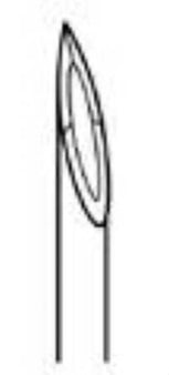 BD Hypodermic Needle PrecisionGlide™ 1-1/2 Inch Length 22 Gauge Regular Wall Without Safety - Case of 1000 - 305159-CS