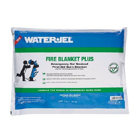 Safeguard US Operating LLC Fire Blanket Water-Jel® First Responder Series 60 X 72 Inch Gel Soaked Wool - Case of 4 - G7260P-4.00.000-CS