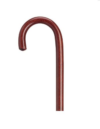 Harvy Surgical Supply Round Handle Cane Harvy® Wood 36 Inch Height Mahogany - Each - 9003104-EA