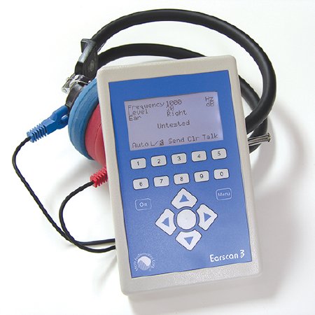 Micro Audiometrics Audiometer Earscan® Pure Tone Automatic Screening Air Conduction - Each - 4.001-EA