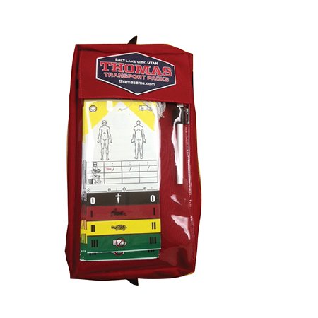 Thomas Transport Packs / EMS Active Shooter Bag IFAK Red 3-1/2 X 8 X 13 Inch - Each - TT1300-EA