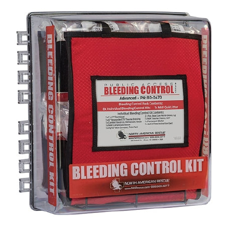 North American Rescue Bleeding Control Kit Public Access Advanced - Each - 80-0473-EA