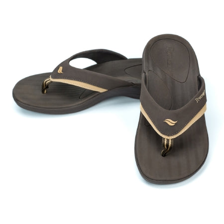 Powerstep Orthotic Sandal Powerstep® Men's Fusion® Male Brown - Pair - 8000-3011-PR