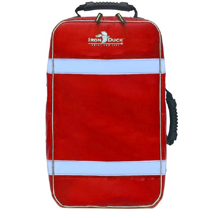 Fleming Industries Backpack Lucas 2 Red Universal Precautions Material 24 X 15 X 11 Inch - Each - 32405-RDUP-EA