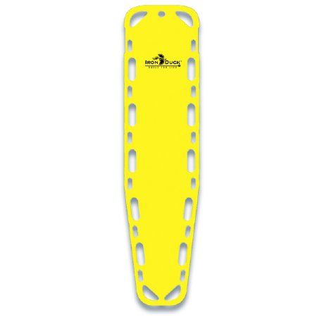 Fleming Industries Ultra Vue 16 Backboard 1,000 lbs. Weight Capacity Lime Green High Density Polyethylene / Foam - Each - 35775-PO-EA