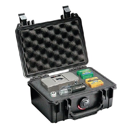 Thomas Transport Packs / EMS Equipment Case Pelican™ 1120 Black Copolymer 8.41 X 21.4 X 6.76 Inch - Each - 1120-BLACK-EA