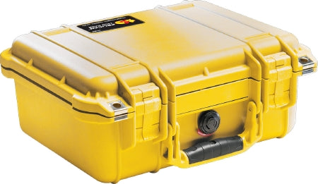 Thomas Transport Packs / EMS Hard Case Pelican Case 1400 Yellow 11.81 X 8.87 X 5.18 Inch - Each - 1400-YELLOW-EA