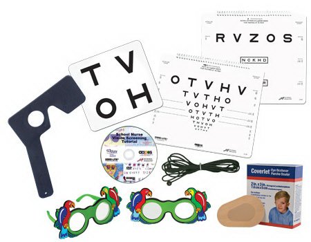 Good-Lite Vision Screening Kit AAPOS 10 Foot Distance Acuity Test - Each - 129-EA