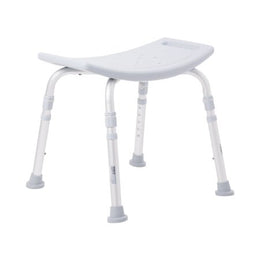 McKesson Bath Bench McKesson Without Arms Aluminum Frame Without Backrest 19-1/4 Inch Seat Width 300 lbs. Weight Capacity - Case of 4 - 146-12203KD-4-CS