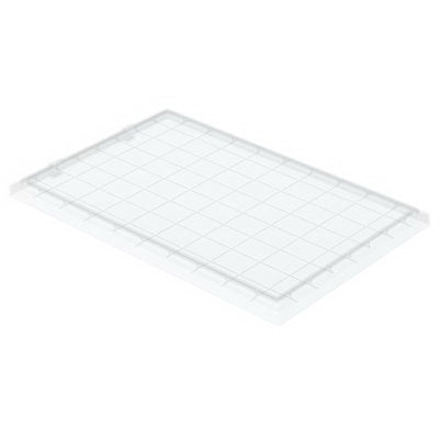 Akro-Mils Tote Lid Nest & Stack 19-3/4 X 29-3/4 Inch, Clear, Industrial Grade Polymer - CT/3 - 35301SCLAR-CT