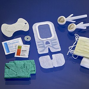 Medline Dressing Kit LVAD Daily Driveline - Case of 50 - DT17675-CS
