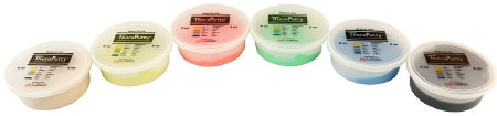 Fabrication Enterprises Therapy Putty Set CanDo® TheraPutty® 2X-Soft / X-Soft / Soft / Medium / Firm / X-Firm 6 X 6 oz. - Each - 10-1483-EA