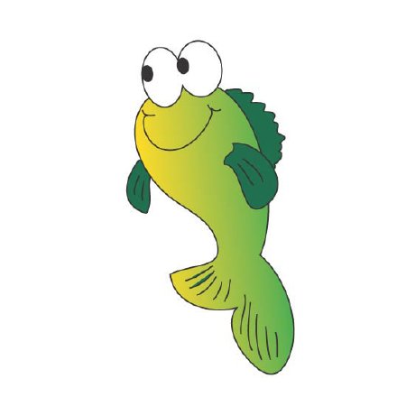 Clinton Industries Fish Graphic, 14 Inch - Each - 9722-EA
