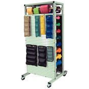 Patterson Medical Supply Storage Rack 24 X 24 X 53 Inch, With Cuff Weight & Dumbbell - Each - 5161-EA