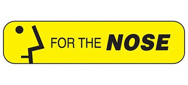 Health Care Logistics Pre-Printed Label Indeed Auxiliary Label Yellow Paper For the Nose Black Safety and Instructional 3/8 X 1-5/8 Inch - Pack of 1000 - 2029-PK