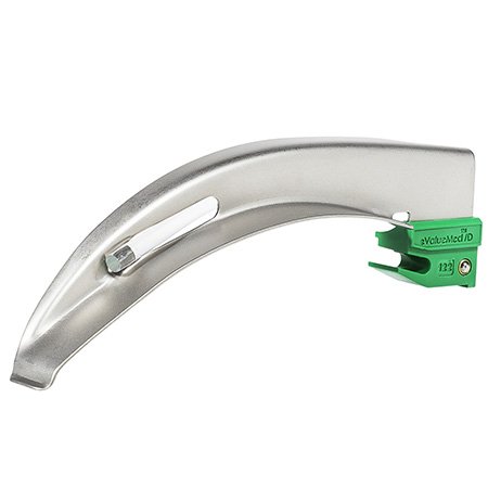 Tri-Anim Health Services Laryngoscope Blade Curaplex® Macintosh Type Size 1 Infant - Box of 20 - 301-B3010EA-BX