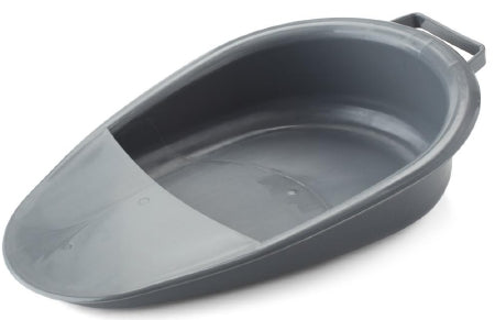 Medline Fracture Bedpan Medline Graphite - Case of 12 - DYNC8555-CS