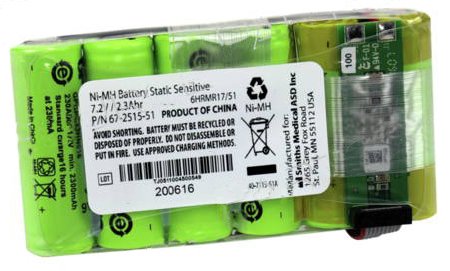 Smiths Medical ASD, Inc. Battery Medfusion - Each - 67-2515-51-EA