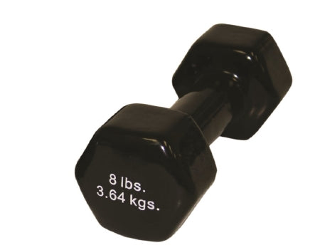 Fabrication Enterprises Dumbbell Hexagon Heads CanDo® 8 lbs. - Each - 10-0557-1-EA