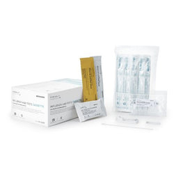 McKesson Respiratory Test Kit McKesson Consult™ Infectious Disease Immunoassay Influenza A + B Nasal Swab / Nasopharyngeal Wash / Nasopharyngeal Aspirate Sample 25 Tests CLIA Waived - KT/1 - 181-36025-KT
