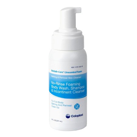 Coloplast Rinse-Free Shampoo and Body Wash Bedside-Care® 8.1 oz. Pump Bottle Unscented - Each - 67146-EA