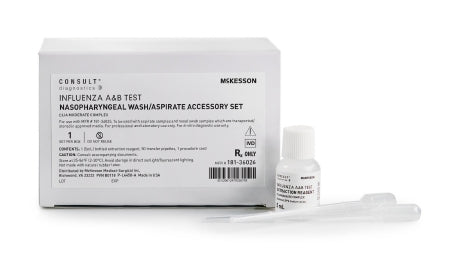 McKesson Flu Test Accessory Set Consult™ For use with McKesson Influenza Test - KT/1 - 181-36026-KT