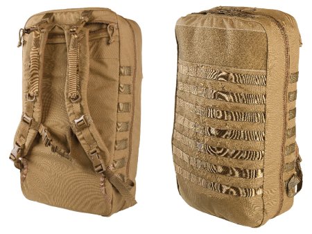 North American Rescue Emergency Bag NAR-5 Tan 500D Cordura® Solution-Dyed Nylon 24 X 15 X 7 Inch - Each - 80-0399-EA