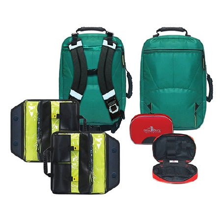 Fleming Industries Backpack Metro TechPack Green Impervaguard-UP Fabric - Each - 32600-O2-CASE-UPGN-EA