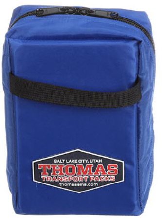 Thomas Transport Packs / EMS Drug Case Narc Box Blue 5 X 8 X 2-1/2 Inch - Each - TT307-EA